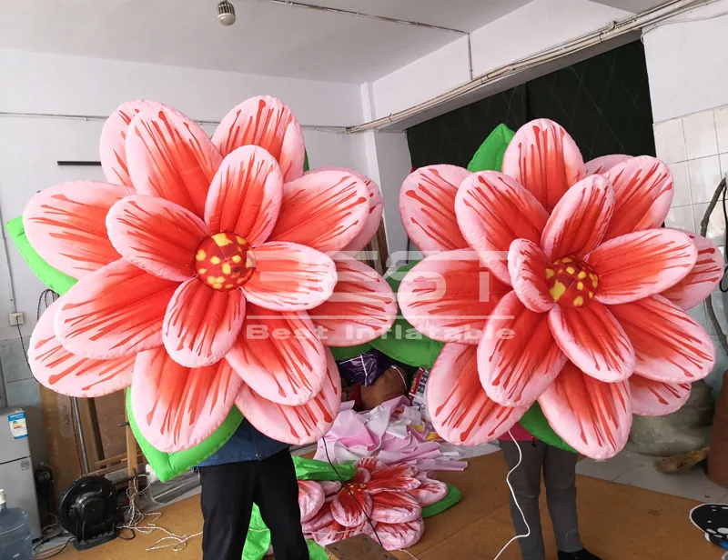 Outdoor Event Stage Decoration LED Lighting newest Inflatable Flowers for show party supplies
Outdoor Event Stage Decoration LED Lighting newest Inflatable Flowers for show party supplies