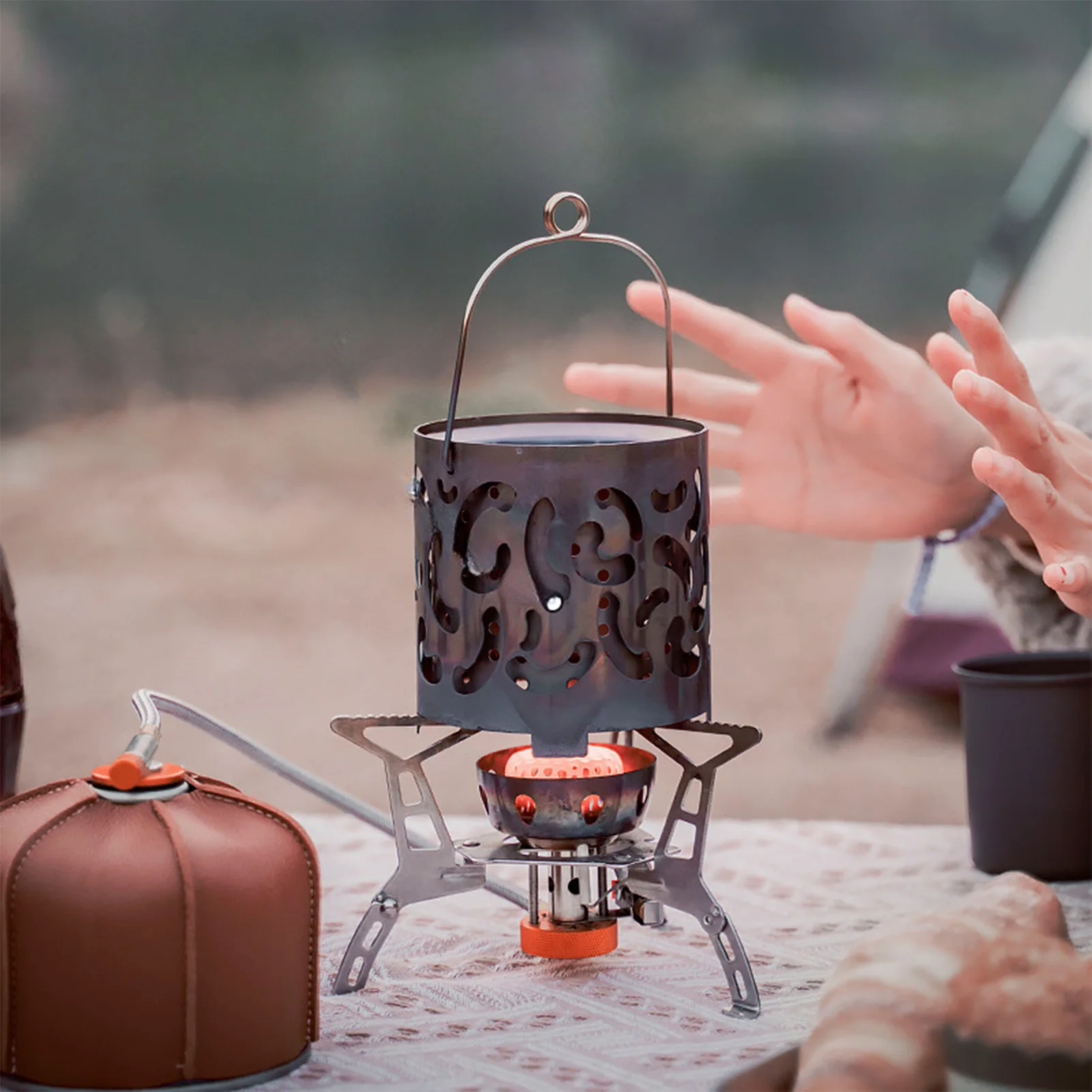 Tent Heating Cover Camping Heater Stove Stainless Steel Lightweight Small Tent Warmer Cover for Outdoor Enthusiasts and
Tent Heating Cover Camping Heater Stove Stainless Steel Lightweight Small Tent Warmer Cover for Outdoor Enthusiasts and
