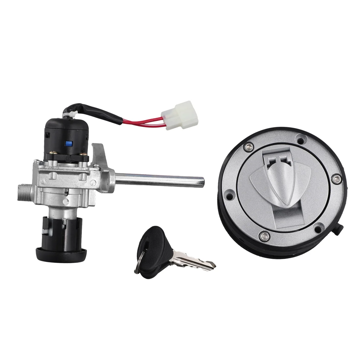 Motorcycle Ignition Switch Lock Set Fuel Tank Cap for Benelli Silverblade Silver Blade 250cc BJ250T-8 Keeway Scooter
Motorcycle Ignition Switch Lock Set Fuel Tank Cap for Benelli Silverblade Silver Blade 250cc BJ250T-8 Keeway Scooter