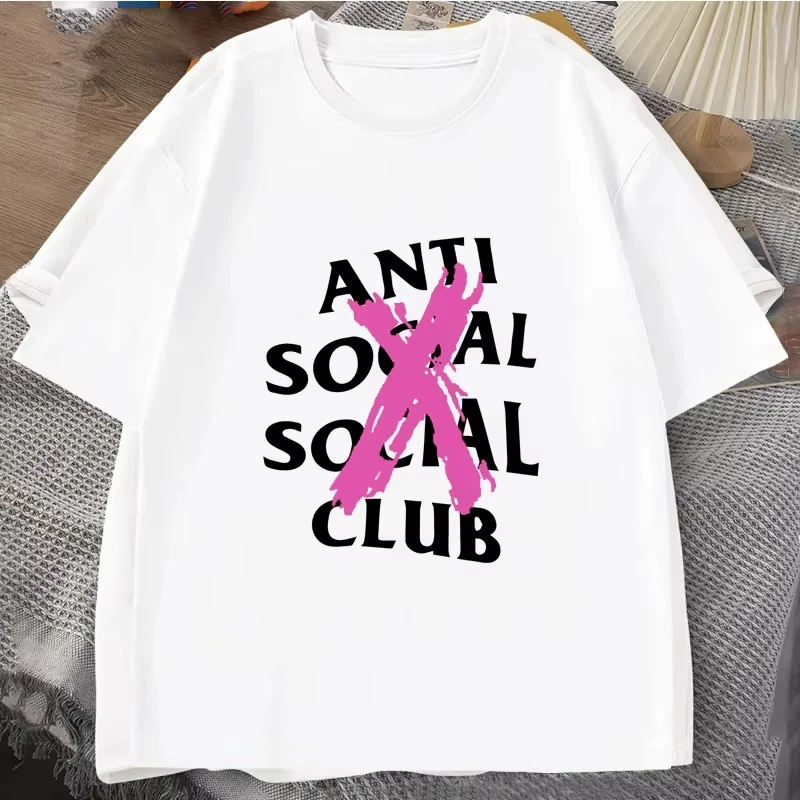 Футболка с принтом A-social S-social C-club, свободная мужская и женская летняя спортивная футболка в стиле Харадзюку с короткими рукавами, повседневная футболка
Футболка с принтом A-social S-social C-club, свободная мужская и женская летняя спортивная футболка в стиле Харадзюку с короткими рукавами, повседневная футболка