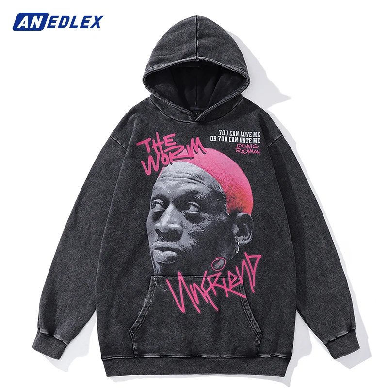 Autumn Winter Rodman Graphic Print Hoodie Streetwear Men Pullover Oversized Hip-Hop Vintage Hooded Harajuku Cotton Loose Tops
Autumn Winter Rodman Graphic Print Hoodie Streetwear Men Pullover Oversized Hip-Hop Vintage Hooded Harajuku Cotton Loose Tops