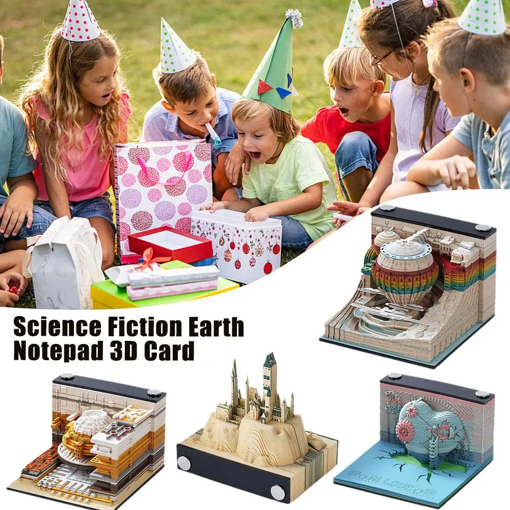 Hand-bound Sci-fi Earth 3d Notepad Memo Pad Note Accessories Ornaments Decoration Sticky Stationery Desk Office Pa R6x9
Hand-bound Sci-fi Earth 3d Notepad Memo Pad Note Accessories Ornaments Decoration Sticky Stationery Desk Office Pa R6x9