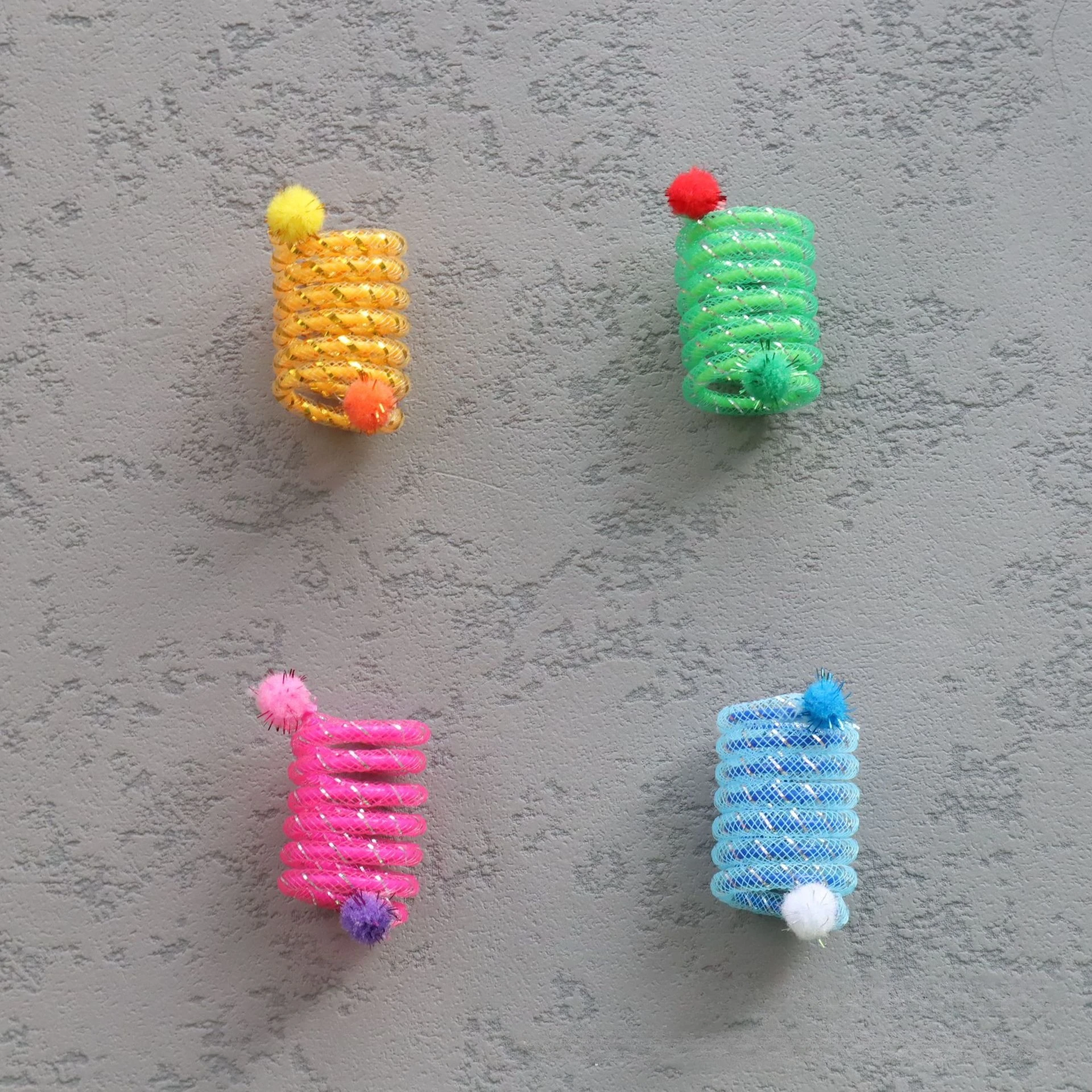 Cat Toy Spring Coil Interactive Self Play Colorful Elastic Ball Mesh Tube Kitten Chase Bouncy Toy Lightweight Indoor PetSupplies
Cat Toy Spring Coil Interactive Self Play Colorful Elastic Ball Mesh Tube Kitten Chase Bouncy Toy Lightweight Indoor PetSupplies