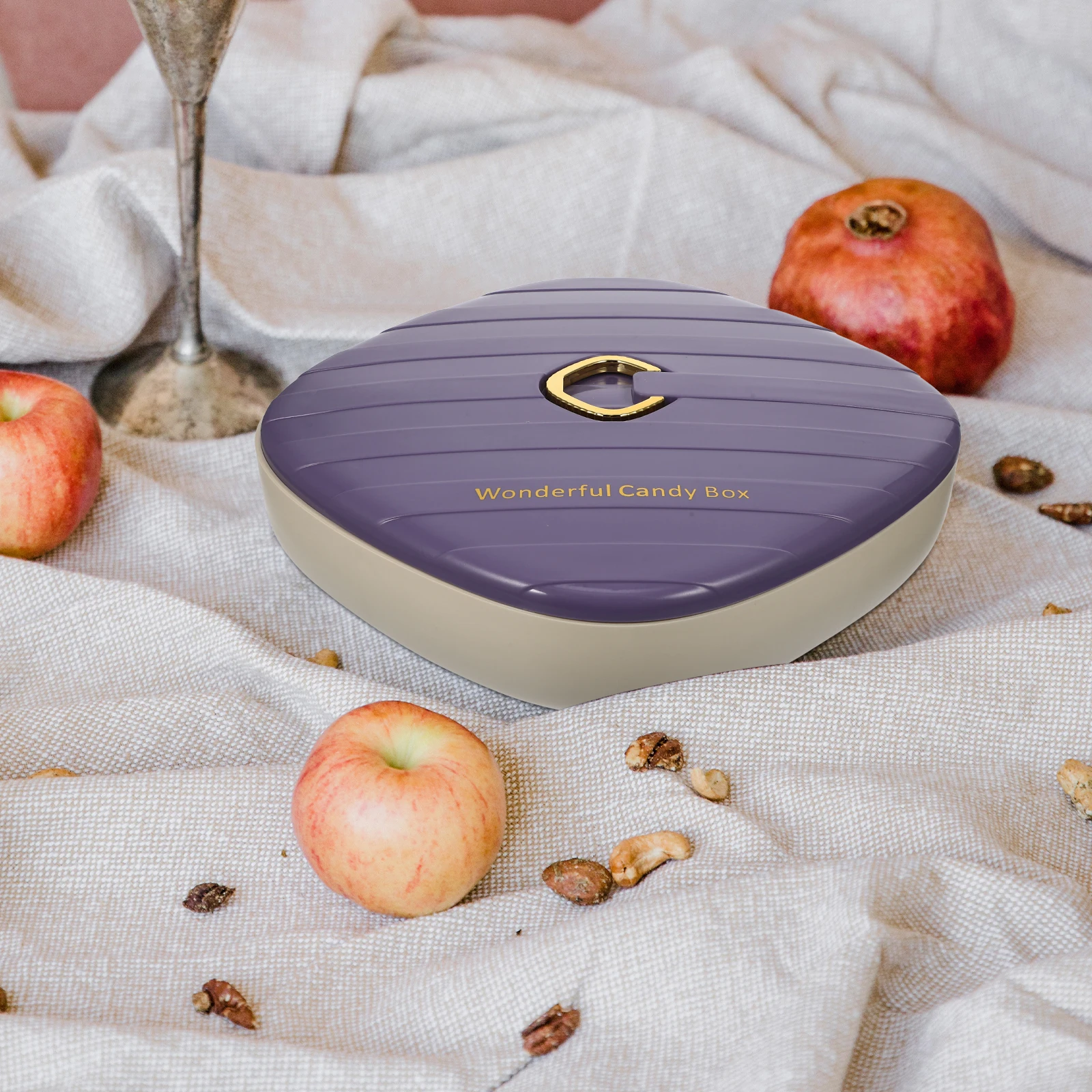 Multi Grid Nut Candy Box Storage Tray Snack Organizer Compartments Serving Dish PP Purple Home Decoration Banquet
Multi Grid Nut Candy Box Storage Tray Snack Organizer Compartments Serving Dish PP Purple Home Decoration Banquet