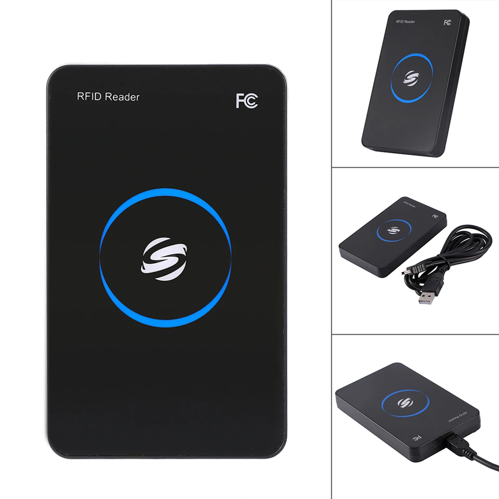 Access Control IC Card Reader, 13.56 MHz, Contactless High-Frequency RFID Smart IC USB Card Reader, Compatible with MF1, S50,S70
Access Control IC Card Reader, 13.56 MHz, Contactless High-Frequency RFID Smart IC USB Card Reader, Compatible with MF1, S50,S70