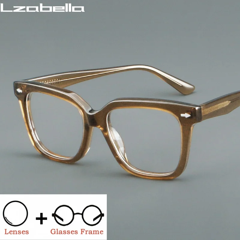Fashionable Men's Prescription Glasses Anti-Blue Light/Color Changing/Acetate/Myopia/Hyperopia/Progressive Glasses Women 88028
Fashionable Men's Prescription Glasses Anti-Blue Light/Color Changing/Acetate/Myopia/Hyperopia/Progressive Glasses Women 88028