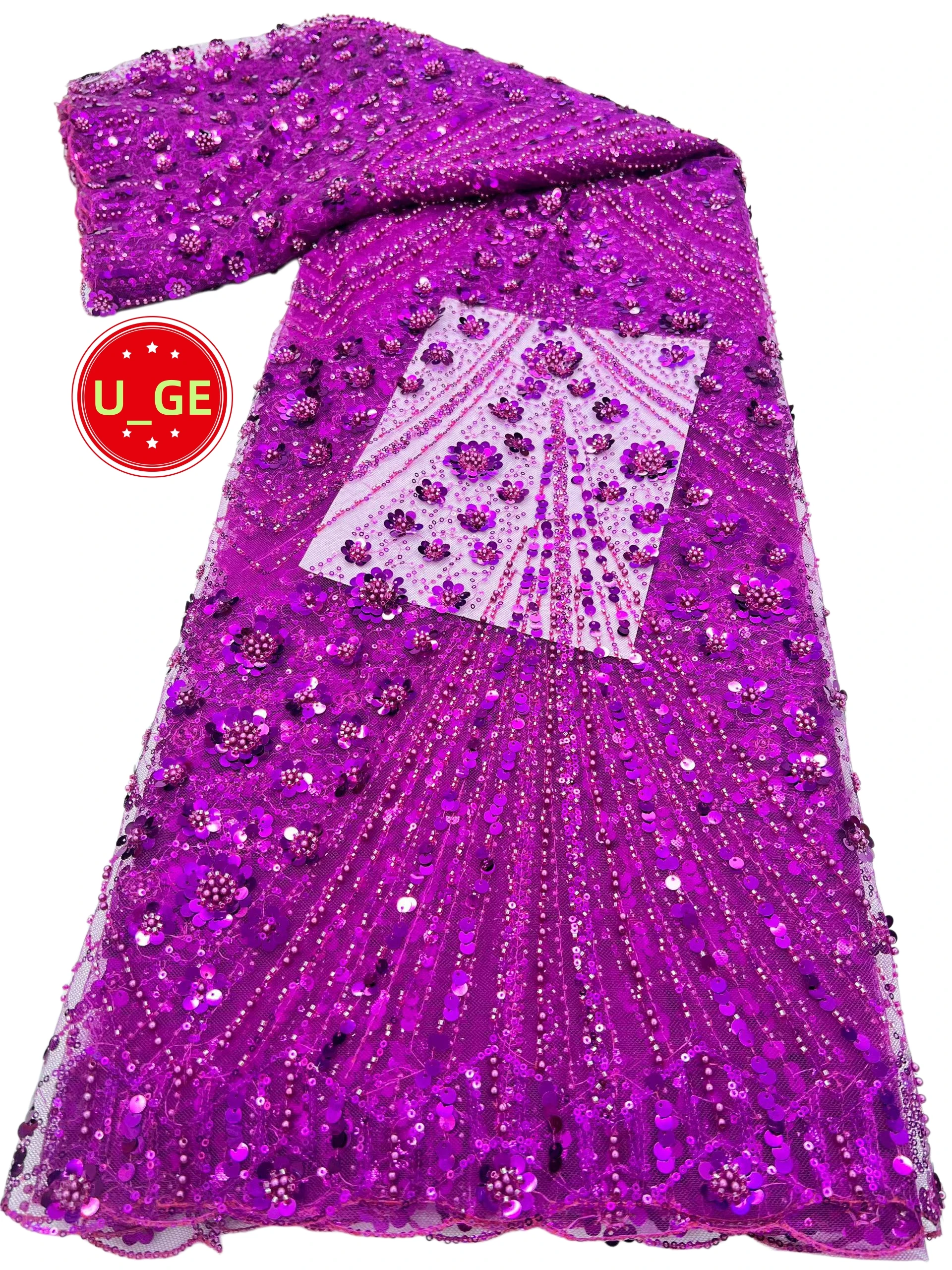 2026 High Quality Elegant Soft Tulle Sequined Lace Fabric with Stones for Wedding Evening Dress - Austria Latest NN5691_Z 5Yards
2026 High Quality Elegant Soft Tulle Sequined Lace Fabric with Stones for Wedding Evening Dress - Austria Latest NN5691_Z 5Yards