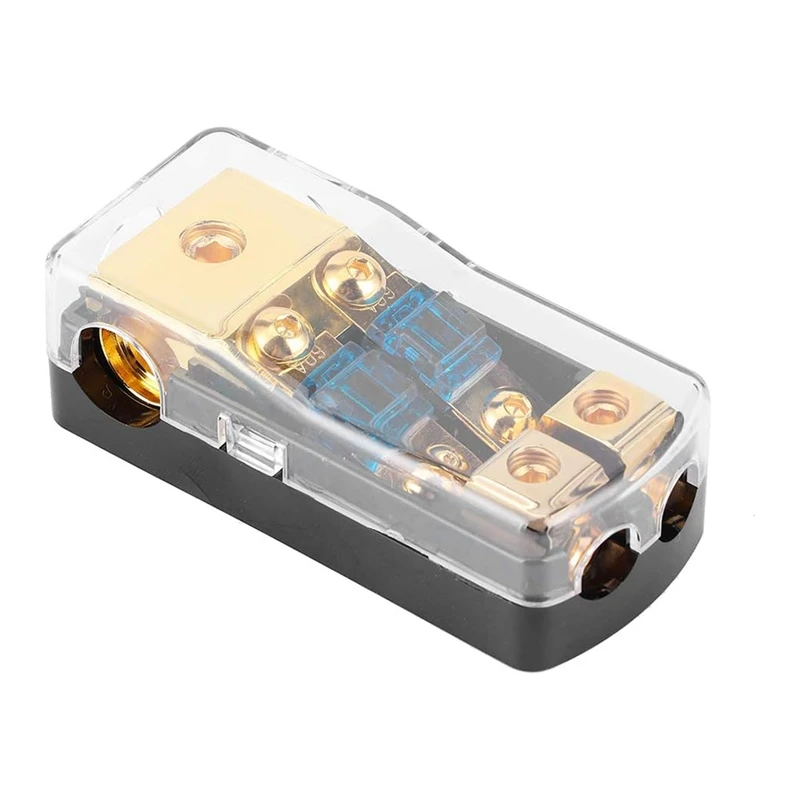 Fused Distribution Box Use For 0/4 Instrument Input To 4/8 Instrument Output Of Car And Ship Audio System 2-Way Fused, Durable
Fused Distribution Box Use For 0/4 Instrument Input To 4/8 Instrument Output Of Car And Ship Audio System 2-Way Fused, Durable