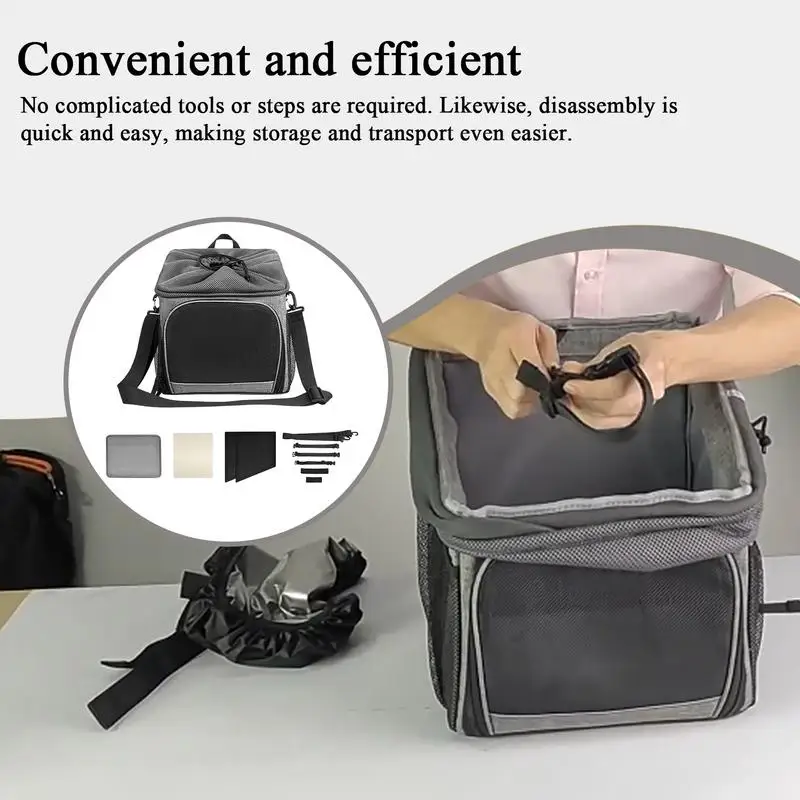 Dog Basket For Bike Dog Bike Basket Detachable Lightweight Attachment Carry Bag Breathable For Beach Grocery Mountain Backyard
Dog Basket For Bike Dog Bike Basket Detachable Lightweight Attachment Carry Bag Breathable For Beach Grocery Mountain Backyard