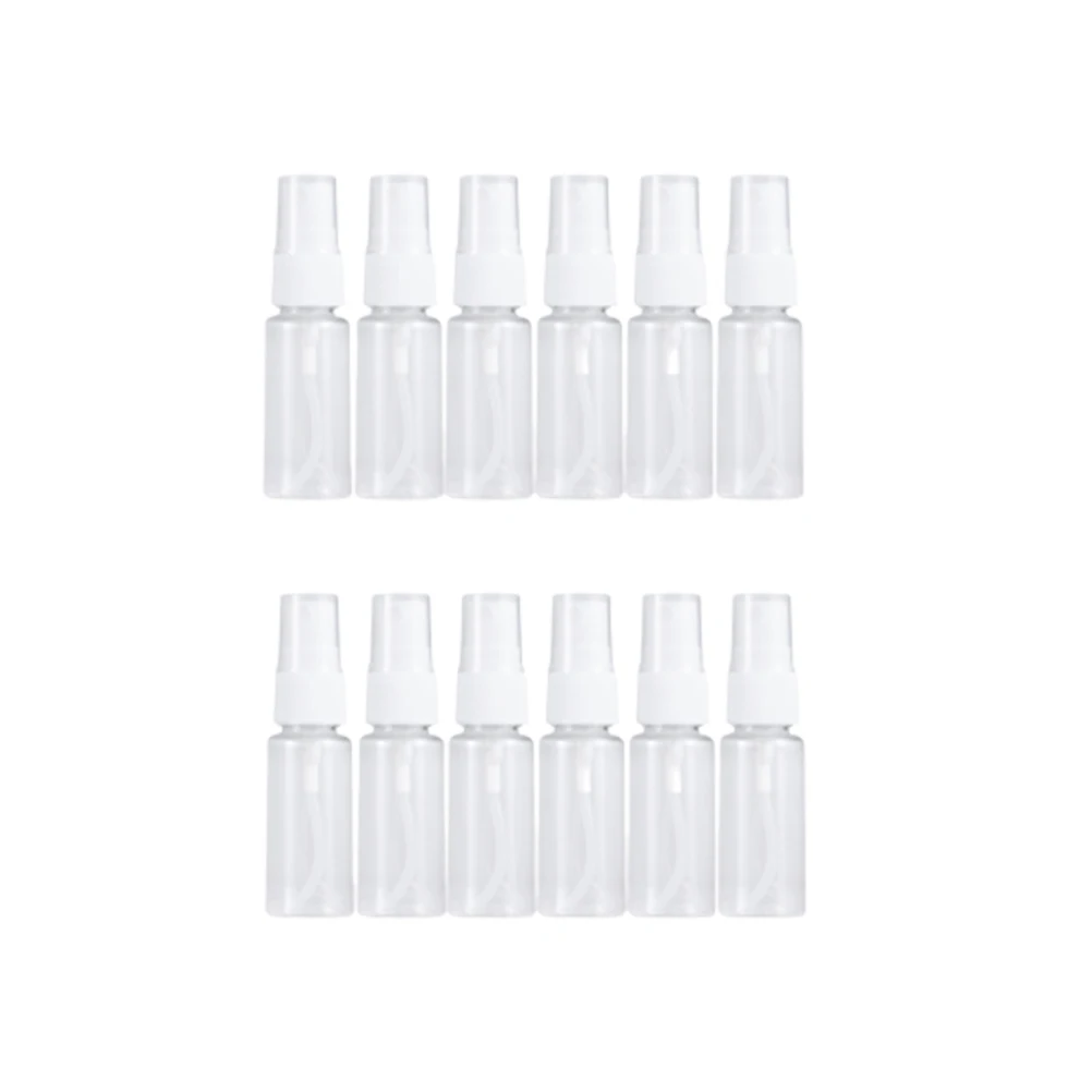 12Pcs 10ml Transparent Plastic Spray Bottle Refillable Travel Size Perfume Bottles Portable Leakproof Outdoor Use Containers
12Pcs 10ml Transparent Plastic Spray Bottle Refillable Travel Size Perfume Bottles Portable Leakproof Outdoor Use Containers