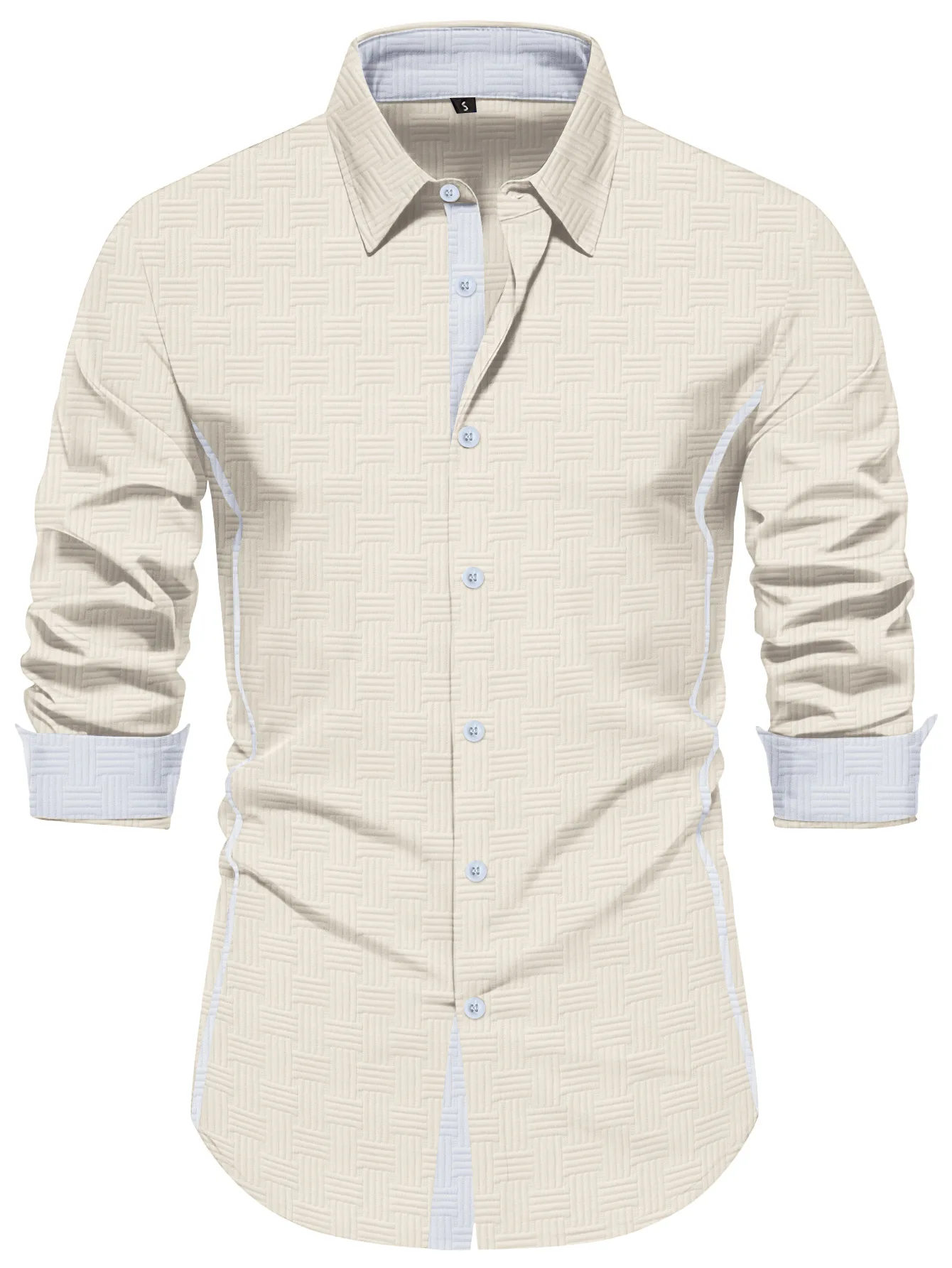 2025 Men's new spring and fall fashion striped long-sleeved shirt casual party clothing color lapel shirt top
2025 Men's new spring and fall fashion striped long-sleeved shirt casual party clothing color lapel shirt top