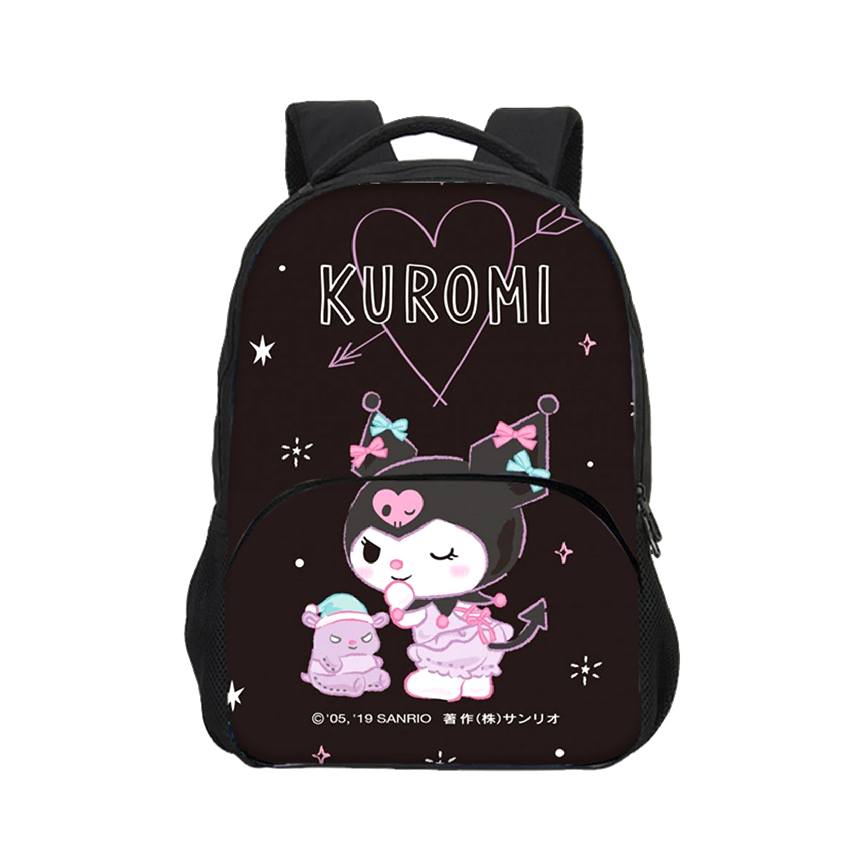 Unisex Kid School Backpack with Front Pocket,Ku-romi Cute Cartoon Daypack Student Lightweight Book bag for School
Unisex Kid School Backpack with Front Pocket,Ku-romi Cute Cartoon Daypack Student Lightweight Book bag for School