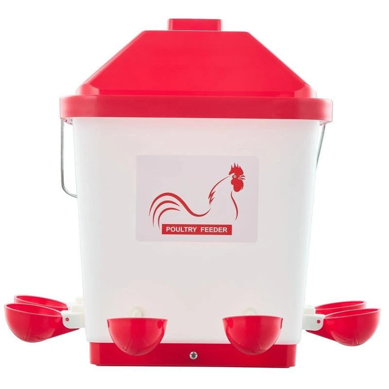 Free Shipping-5 Gallon Automatic Chicken Waterer, 6 Water Ports, Automatic-Fill Water Cup, Automatic Gravity Waterer with Handle
Free Shipping-5 Gallon Automatic Chicken Waterer, 6 Water Ports, Automatic-Fill Water Cup, Automatic Gravity Waterer with Handle