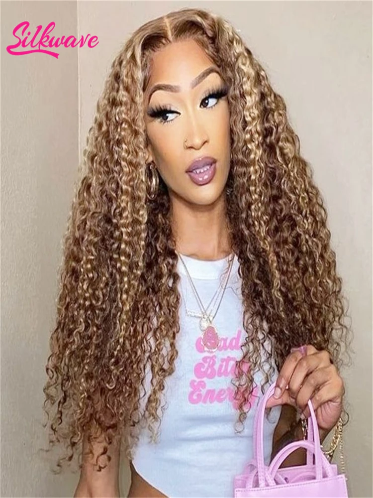 Silkwave Deep Wave Brown Hd Lace Frontal Wig Highlight Human Hair Colored Curly 13X4 13X6 Ombre Honey Lace Front Wigs For Women
Silkwave Deep Wave Brown Hd Lace Frontal Wig Highlight Human Hair Colored Curly 13X4 13X6 Ombre Honey Lace Front Wigs For Women