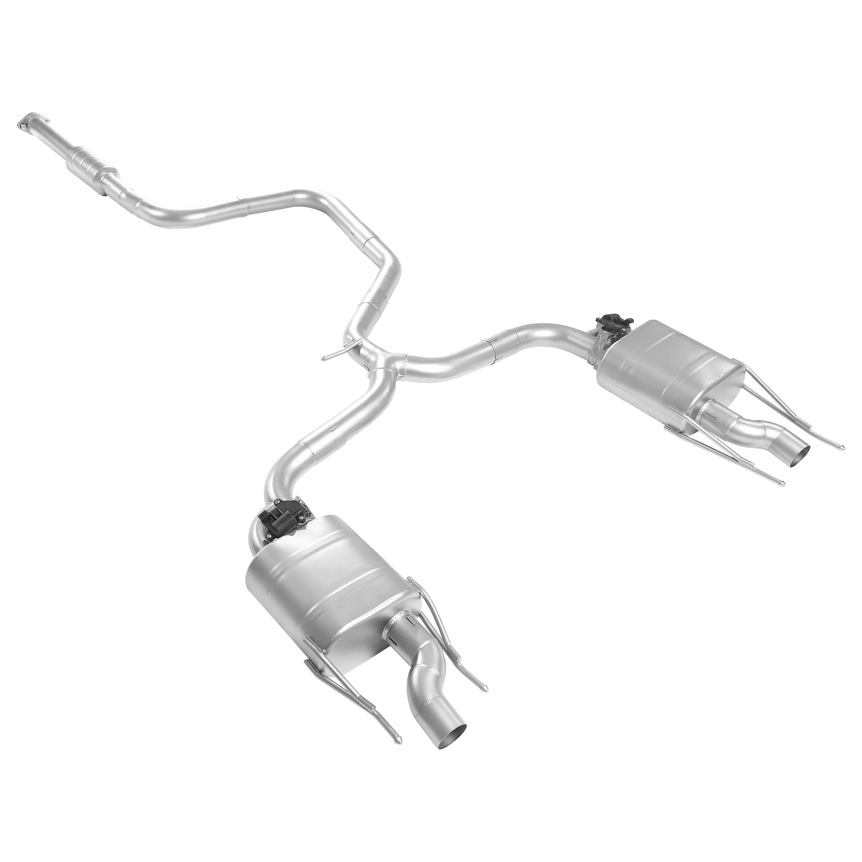 Mid-Tail Exhaust with Electronic Valve, Compatible with Buick Regal 1.5T/1.6T/2.0T 2009-2020, 304 Stainless Steel
Mid-Tail Exhaust with Electronic Valve, Compatible with Buick Regal 1.5T/1.6T/2.0T 2009-2020, 304 Stainless Steel
