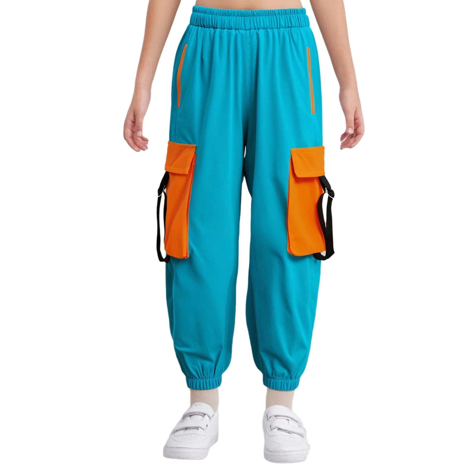 Kids Girls Cargo Pants Hip-Hop Jazz Dance Pants Casual Clothes Trousers Elastic Waistband Color Block Skateboarding Sweatpants
Kids Girls Cargo Pants Hip-Hop Jazz Dance Pants Casual Clothes Trousers Elastic Waistband Color Block Skateboarding Sweatpants