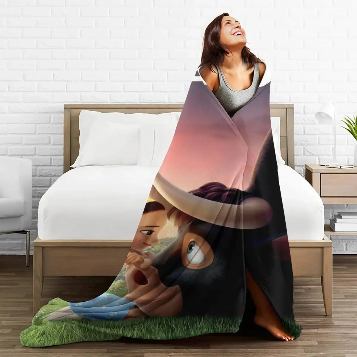 Ferdinand Cartoon Cute Baby Blanket Plaid Sofa Cover Textile Flannel Decor Animal Throw Blankets for Bed Bedroom Bedspread
Ferdinand Cartoon Cute Baby Blanket Plaid Sofa Cover Textile Flannel Decor Animal Throw Blankets for Bed Bedroom Bedspread