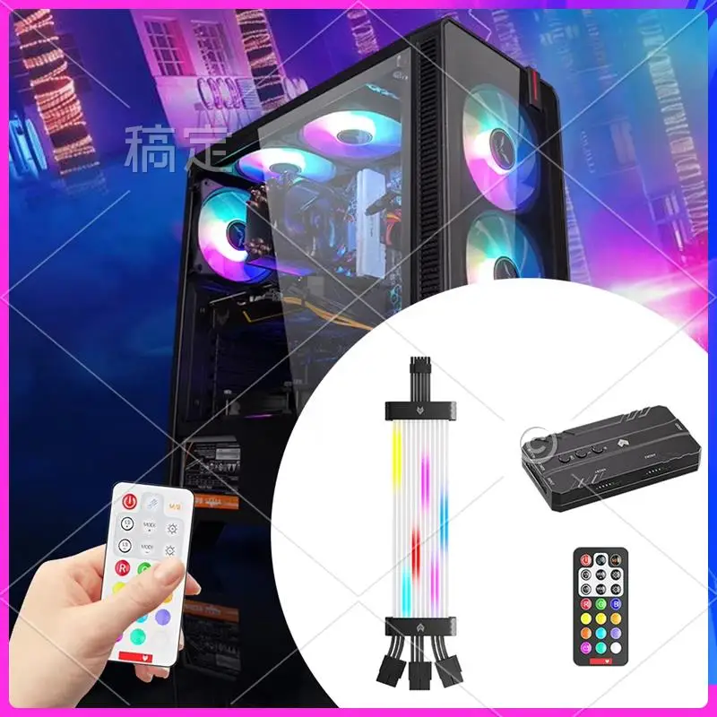 AP-16Pin To 3X8pin ARGB Graphics Card Power Supply Cable RGB Power Extension Cable PSU Cable For 30XX 40XX Graphics Cards A
AP-16Pin To 3X8pin ARGB Graphics Card Power Supply Cable RGB Power Extension Cable PSU Cable For 30XX 40XX Graphics Cards A