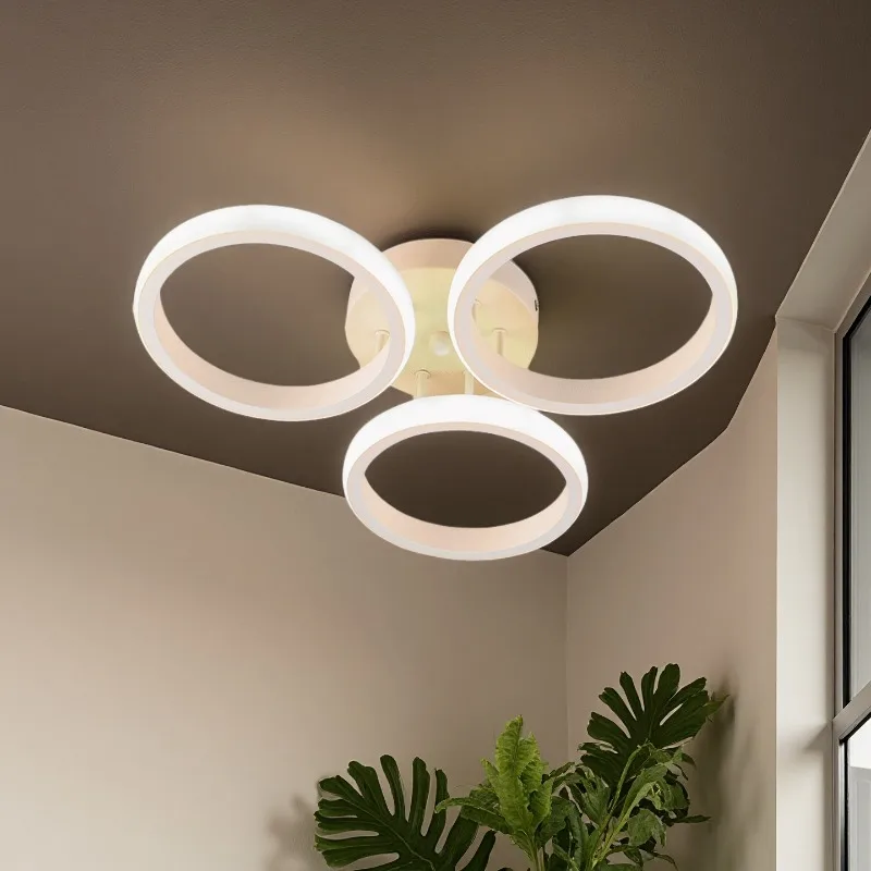 3 Ring LED Ceiling Lamp indoor lighting Corridor corridor lights 33cm High-grade Wall Lamp White/Warm light Bedroom room light
3 Ring LED Ceiling Lamp indoor lighting Corridor corridor lights 33cm High-grade Wall Lamp White/Warm light Bedroom room light