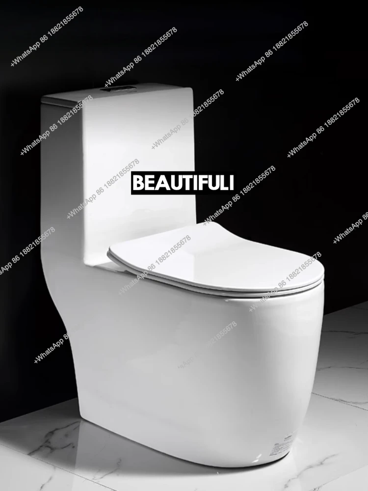 Simple and fashionable toilet, siphon-type pumping toilet, water-saving, deodorant and silent toilet.
Simple and fashionable toilet, siphon-type pumping toilet, water-saving, deodorant and silent toilet.