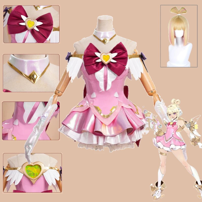 Overwatch Juno Magical Girl Cosplay Costume Star Print Crop Top Layered Tutu Skirt Arm Warmer Choker Set For Women Convention
Overwatch Juno Magical Girl Cosplay Costume Star Print Crop Top Layered Tutu Skirt Arm Warmer Choker Set For Women Convention