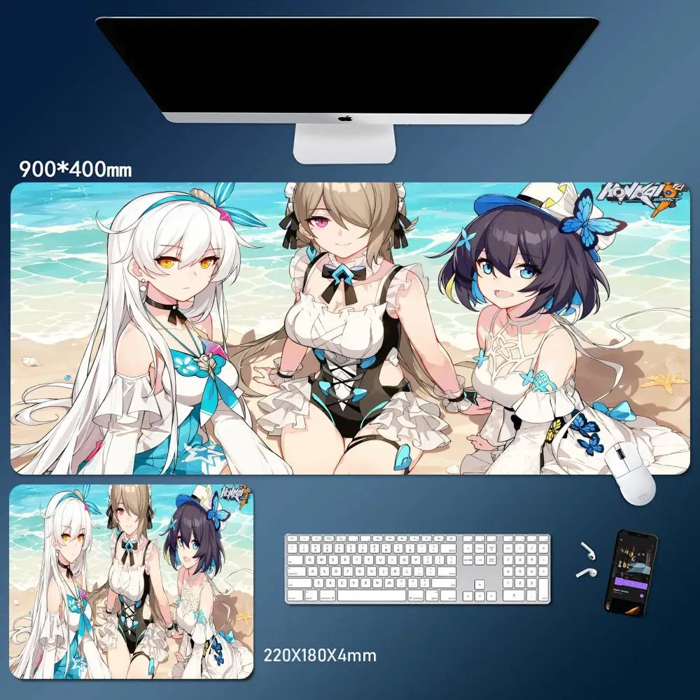 Honkai Star Rail Mouse Pad Desk Mouse Pad Cute HD Desk Pad Extended Gaming Keyboard Mats Large XXL Gamer Mousepad 90x40
Honkai Star Rail Mouse Pad Desk Mouse Pad Cute HD Desk Pad Extended Gaming Keyboard Mats Large XXL Gamer Mousepad 90x40