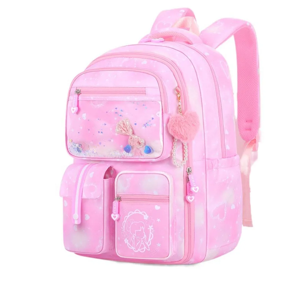 Sweet Side-Open Children Backpack Oxford Multiple Pockets Shoulders Bag Harajuku Korean Style Student School Bag Student
Sweet Side-Open Children Backpack Oxford Multiple Pockets Shoulders Bag Harajuku Korean Style Student School Bag Student