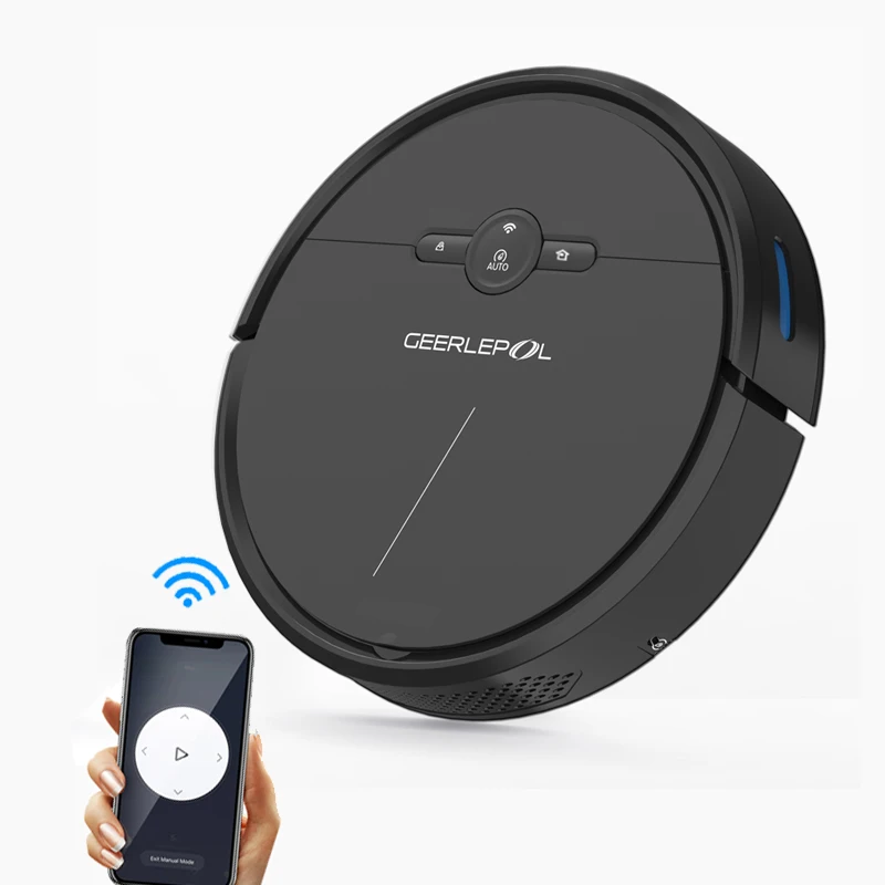 Gyroscope Navigation Robotic Vacuum and Mop Combo App Controlled for Hard Floors Pet Hair Low Pile Carpet-for Household Use
Gyroscope Navigation Robotic Vacuum and Mop Combo App Controlled for Hard Floors Pet Hair Low Pile Carpet-for Household Use