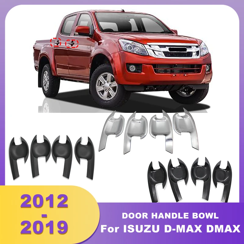 ABS Chrome Matte Black Door Handle Bowl For ISUZU D-MAX DMAX 2012 2013 2014 2015 2016 2017 2018 2019
ABS Chrome Matte Black Door Handle Bowl For ISUZU D-MAX DMAX 2012 2013 2014 2015 2016 2017 2018 2019