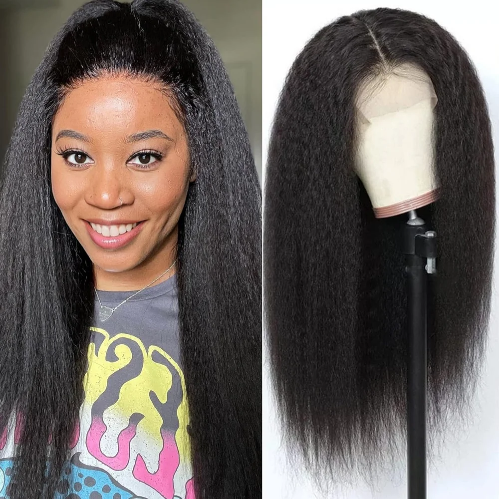 Kinky Straight Human Hair Wigs For Women 4x4 Transparent Lace Closure Wigs Kinky Straight Lace Front Wigs Human Hair Wig 30 Inch
Kinky Straight Human Hair Wigs For Women 4x4 Transparent Lace Closure Wigs Kinky Straight Lace Front Wigs Human Hair Wig 30 Inch