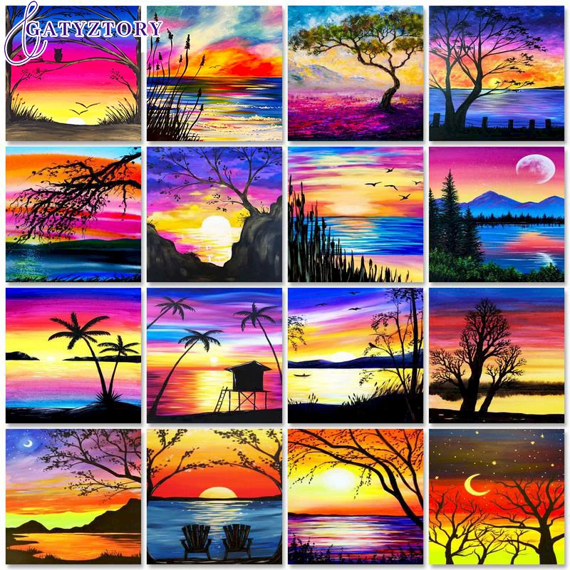 GATYZTORY Interior Painting by numbers Handpainted Canvas painting Abstract Scenery Paint by numbers Art supplies Home decor
GATYZTORY Interior Painting by numbers Handpainted Canvas painting Abstract Scenery Paint by numbers Art supplies Home decor