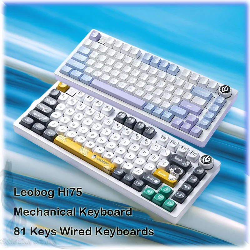 Механическая клавиатура Leobog Hi75, 81-клавишная игровая клавиатура, индивидуальная Настройка, 75% прокладки, RGB-подсветка, игровые клавиатуры
Механическая клавиатура Leobog Hi75, 81-клавишная игровая клавиатура, индивидуальная Настройка, 75% прокладки, RGB-подсветка, игровые клавиатуры
