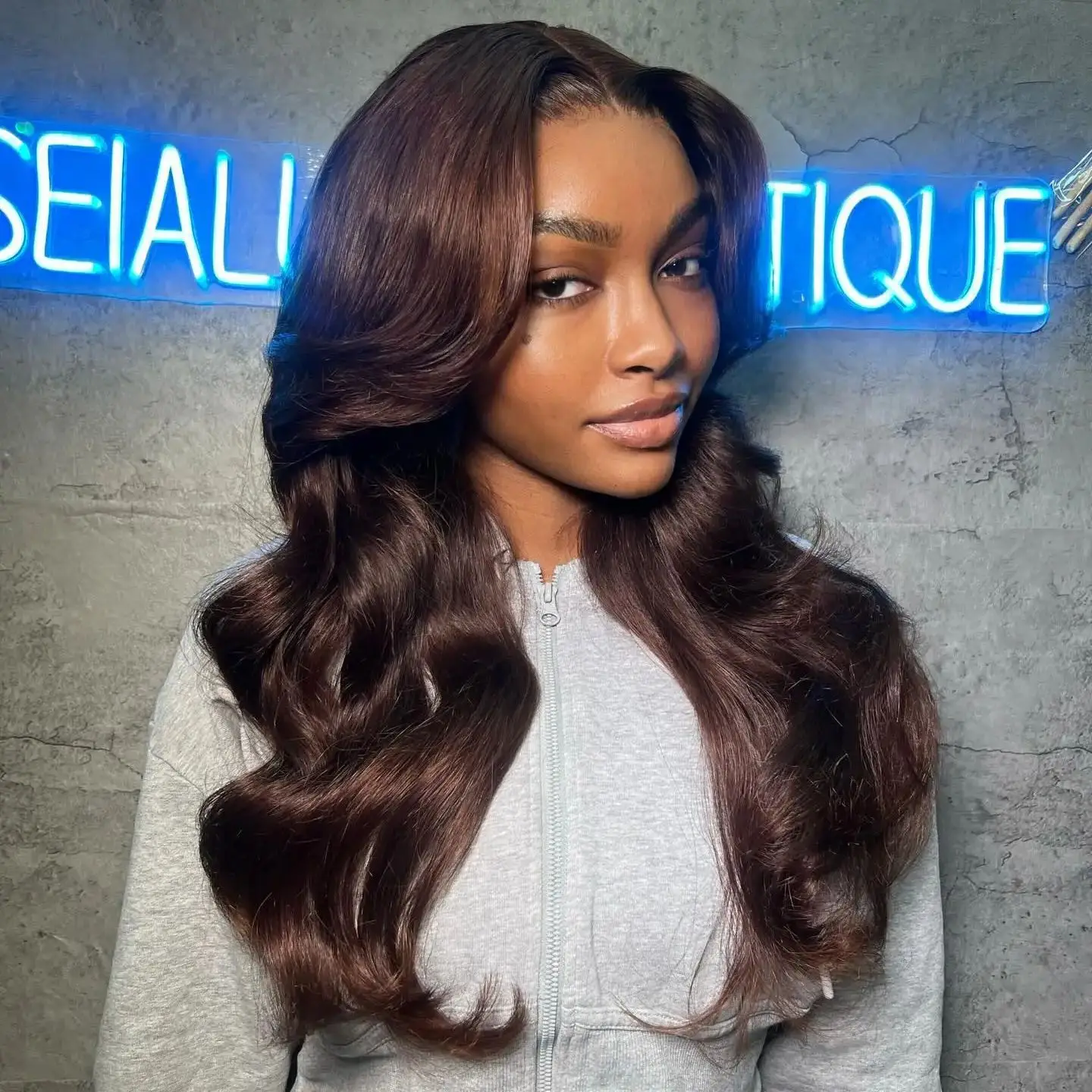 Body Wave Coroled High Density 13x6 Lace Front Wig Chocolate Brown 30 Inch Human Hair 13x4 Hd Lace Frontal Wig Choice For Women
Body Wave Coroled High Density 13x6 Lace Front Wig Chocolate Brown 30 Inch Human Hair 13x4 Hd Lace Frontal Wig Choice For Women