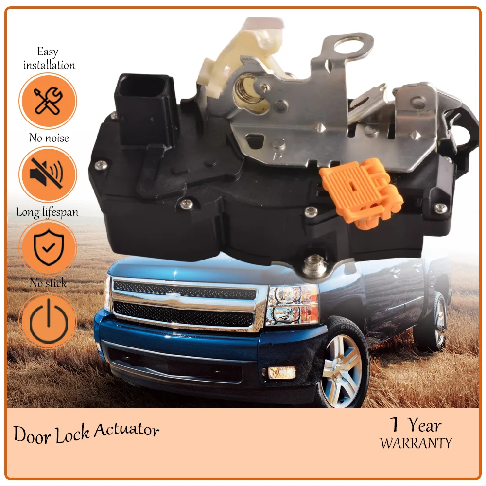Reinforced-Shaped 5Pin Small Interface Front Right Door Lock Actuator, Matched to 2007-2009 Silverado Sierra, oem 15880049
Reinforced-Shaped 5Pin Small Interface Front Right Door Lock Actuator, Matched to 2007-2009 Silverado Sierra, oem 15880049