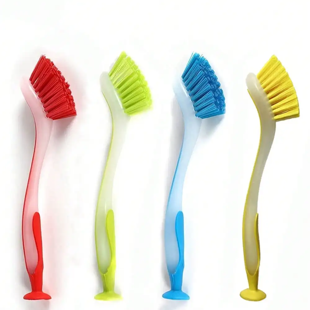 1/2/3/4 Pack Suction Cup Design Dish Cleaning Brush Soft Bristle Long Handled Scrubber for Bowls Pots Stoves Kitchen Bathroom Daily Use
1/2/3/4 Pack Suction Cup Design Dish Cleaning Brush Soft Bristle Long Handled Scrubber for Bowls Pots Stoves Kitchen Bathroom Daily Use
