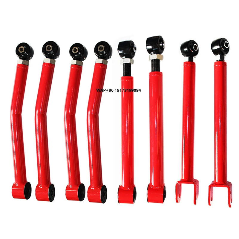 F&R Upper&Lower Adj. Control Arm Fit for 2007-2018 Wrangl*er 4WD/2WD 8PC
F&R Upper&Lower Adj. Control Arm Fit for 2007-2018 Wrangl*er 4WD/2WD 8PC