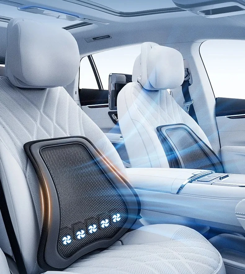 Universal Car Seat Ventilated Lumbar Support Bionic Car SUV Lumbar Support Summer Cooling Breathable Ventilation Lumbar Support
Universal Car Seat Ventilated Lumbar Support Bionic Car SUV Lumbar Support Summer Cooling Breathable Ventilation Lumbar Support