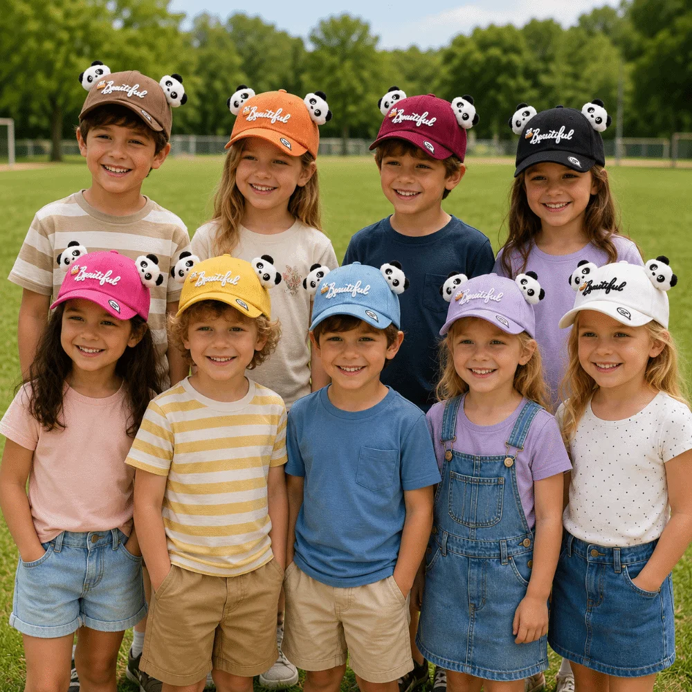 Cute 3D Panda Baseball Cap Versatile Lightweight Boy Girl Sun Hat Breathable 10 Colors Peaked Cap For Summer Outdoor
Cute 3D Panda Baseball Cap Versatile Lightweight Boy Girl Sun Hat Breathable 10 Colors Peaked Cap For Summer Outdoor