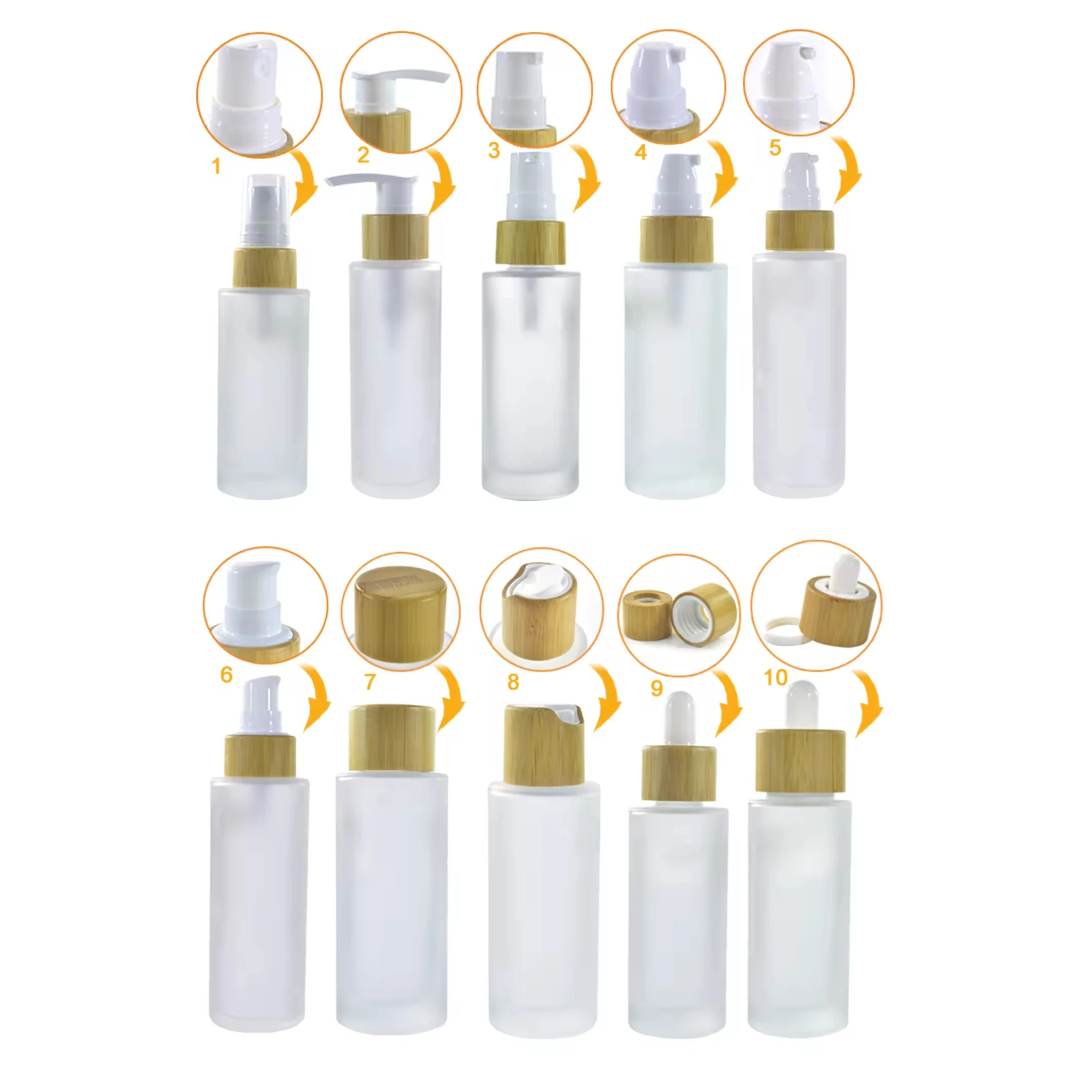 clear Matte Frosted Perfume Atomizer Refillable Bamboo Lid Empty Shampoo Bottle Dispenser PET Plastic Portable Gel AlcoholBottle
clear Matte Frosted Perfume Atomizer Refillable Bamboo Lid Empty Shampoo Bottle Dispenser PET Plastic Portable Gel AlcoholBottle