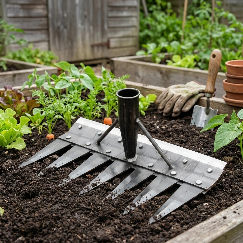 Detachable Dual-Use Rake Hoe for Weeding and Loosening Soil with Ergonomic Handle Suitable for Garden Farm
Detachable Dual-Use Rake Hoe for Weeding and Loosening Soil with Ergonomic Handle Suitable for Garden Farm