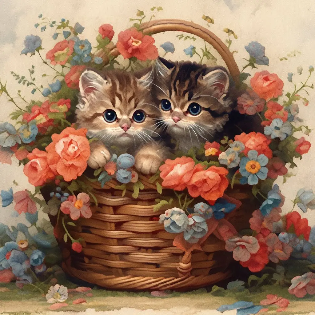 CHENISTORY Diamond Painting Kit Flower Basket Cat DIY Diamond Mosaic Sale Home Decoration Pictures Of Rhinestones
CHENISTORY Diamond Painting Kit Flower Basket Cat DIY Diamond Mosaic Sale Home Decoration Pictures Of Rhinestones