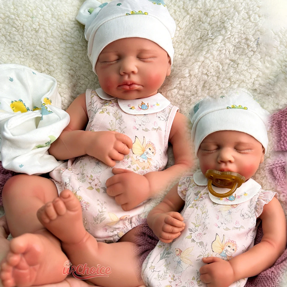 Open Mouth Loulou Handmade 20Inch Silicone Reborn Baby Girl/Boy Realistic Washable Soft Body Cuddly Doll for Christmas Gift
Open Mouth Loulou Handmade 20Inch Silicone Reborn Baby Girl/Boy Realistic Washable Soft Body Cuddly Doll for Christmas Gift