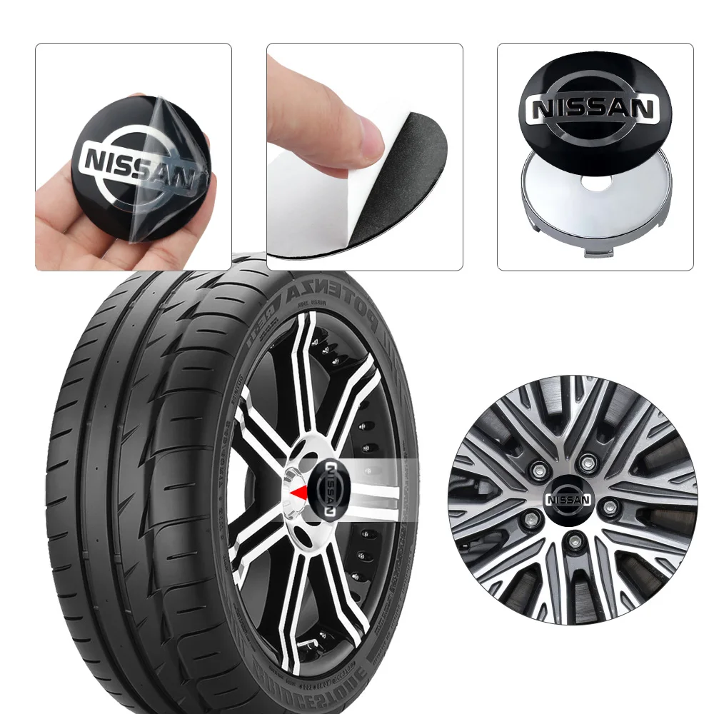 4Pcs Car 60mm Wheel Center Hub Cap Cover Emblem Replacement Accessories For Nissan Qashqai J10 Juke Y62 Almera Micra Leaf Patrol
4Pcs Car 60mm Wheel Center Hub Cap Cover Emblem Replacement Accessories For Nissan Qashqai J10 Juke Y62 Almera Micra Leaf Patrol