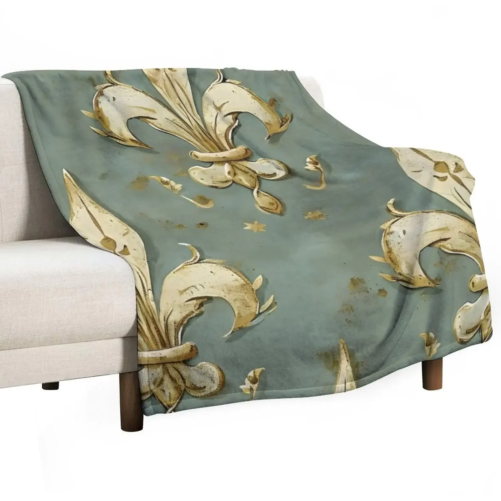 vintage fleur de lis design print Throw Blanket Men's Soft Warm Throw Blanket for Couch
vintage fleur de lis design print Throw Blanket Men's Soft Warm Throw Blanket for Couch