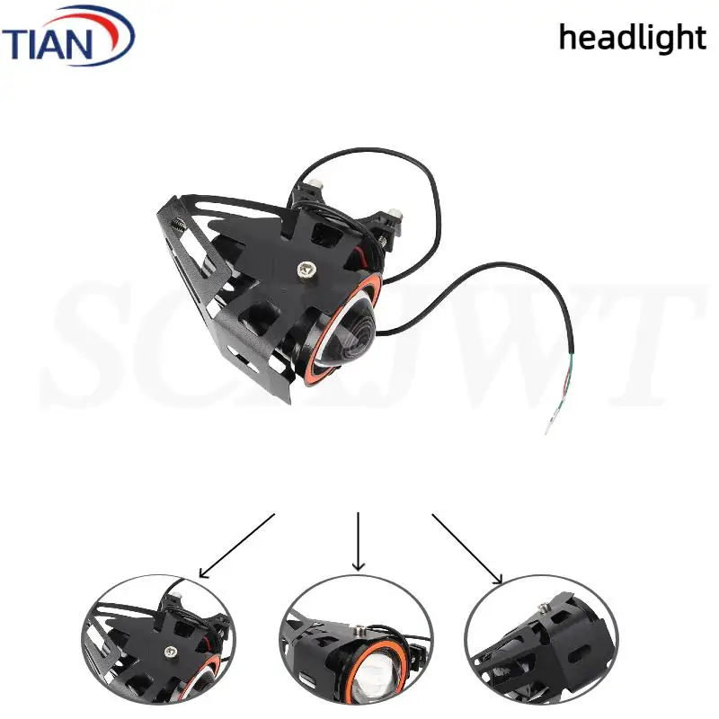 Motorcycle Headlight Fog Lights Super Bright Abgle Eyes Additional Spotlights Universal Moto Auxiliary U7 Mini LED Driving Lamp
Motorcycle Headlight Fog Lights Super Bright Abgle Eyes Additional Spotlights Universal Moto Auxiliary U7 Mini LED Driving Lamp