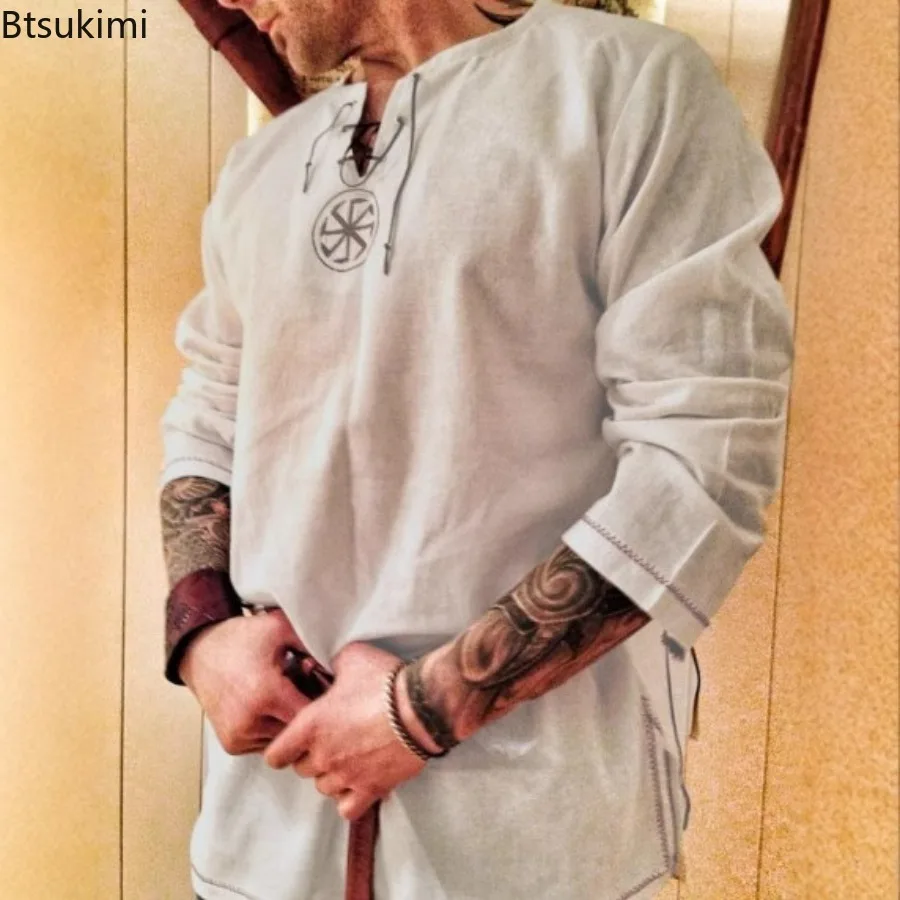 Halloween Knight Cosplay Medieval Renaissance Costume Robe Viking Men Long Sleeve Tops Costume Medieval Clothing Pirate Disguis
Halloween Knight Cosplay Medieval Renaissance Costume Robe Viking Men Long Sleeve Tops Costume Medieval Clothing Pirate Disguis