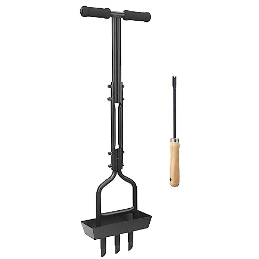 Lawn Aerator - Aerator Lawn Tool, Lawn Aerator Coring Tool with Soil Core Storage Tray Manual Core Aerator for Garden Yard Care
Lawn Aerator - Aerator Lawn Tool, Lawn Aerator Coring Tool with Soil Core Storage Tray Manual Core Aerator for Garden Yard Care