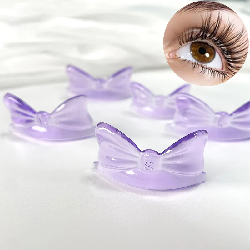 5Pairs Silicone Eyelash Perm Pad Purple Bow Shape Lifting Lashes Rods Shield Eyelash Curler Accessories Applicator Makeup Tool
5Pairs Silicone Eyelash Perm Pad Purple Bow Shape Lifting Lashes Rods Shield Eyelash Curler Accessories Applicator Makeup Tool