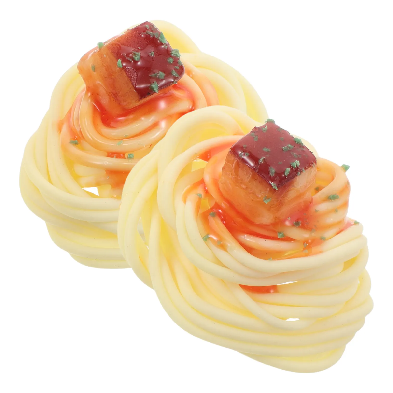 2 шт. реалистичные имитации лапши: детализированные фальшивые спагетти для декора дома, ресторана, детской кухни, игр в ролевые игры
2 шт. реалистичные имитации лапши: детализированные фальшивые спагетти для декора дома, ресторана, детской кухни, игр в ролевые игры