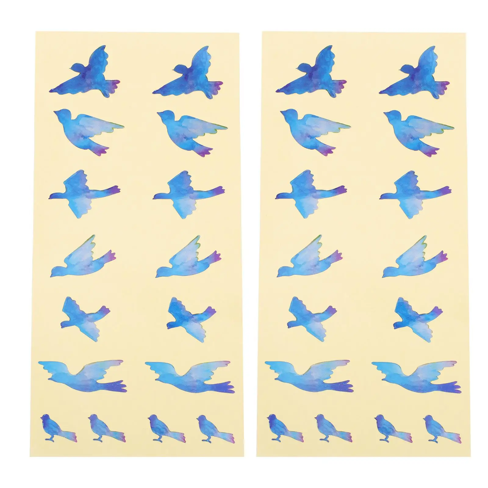 2pcs Colored Bird Stickers Ultra Thin PVC Electric Guitar Decals Fashionable Lovely Pattern Cover Part Guitar
2pcs Colored Bird Stickers Ultra Thin PVC Electric Guitar Decals Fashionable Lovely Pattern Cover Part Guitar